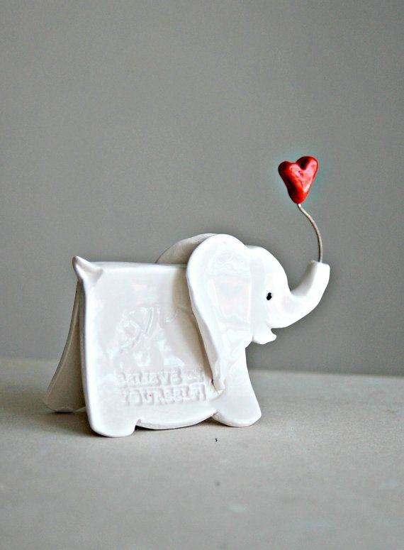 Small elephant sculpture wi