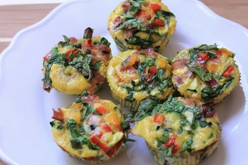 The Advocare Cleanse approved healthy egg muffins. I added mushrooms and a sun-dried tomato. Yummy! Oh, and I didnt put bacon in