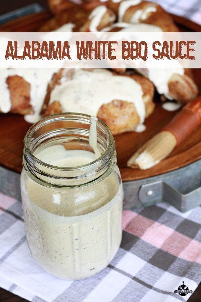 This tangy, mayo-based sauce is perfect as a baste or even as a dipping sauce for chicken, turkey, or pork. Its great on a pulled pork sandwich,