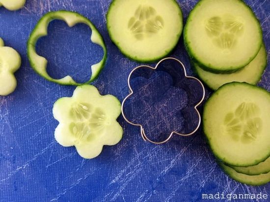 Use a cookie cutter to make
