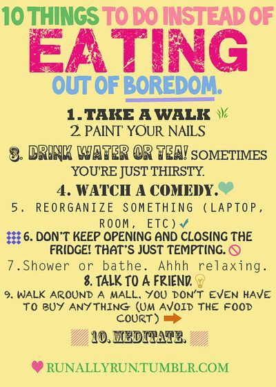 10 Things To Do Instead of