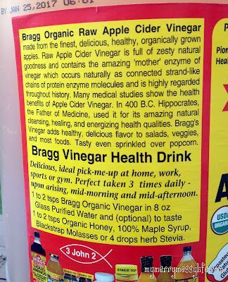 All About Braggs Apple Cide