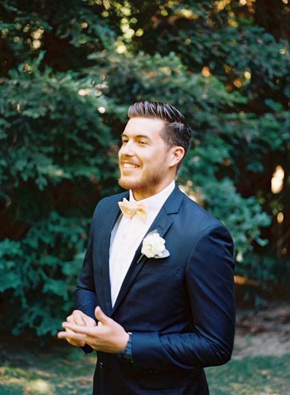 Classic Navy Tuxedo | Groom | The Big Day | Garden Wedding