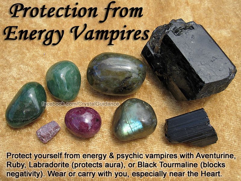 Crystals for Energy Vampire