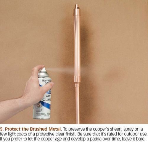 Add Style Outdoors With a Copper Patio Torch