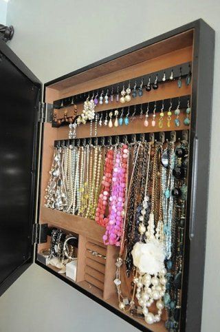 Earring Organization with a Cheese Grater – 150 Dollar Store Organizing Ideas and Projects for the Entire