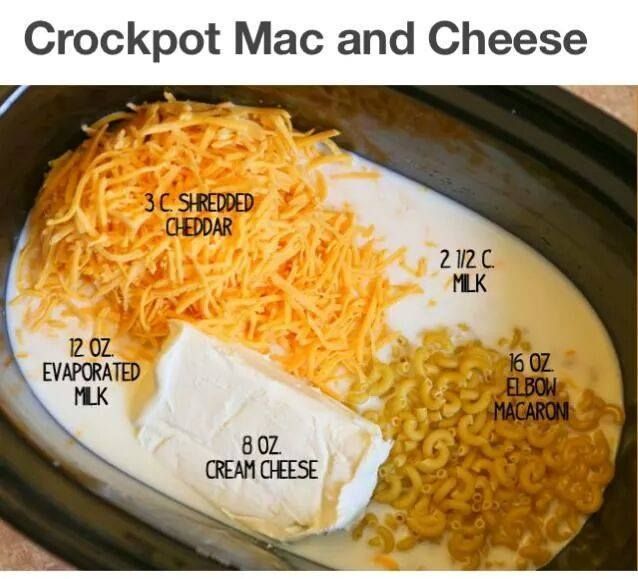 Easy Crock Pot Mac & Cheese