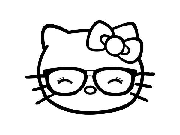Hello Kitty Nerd Wallpaper