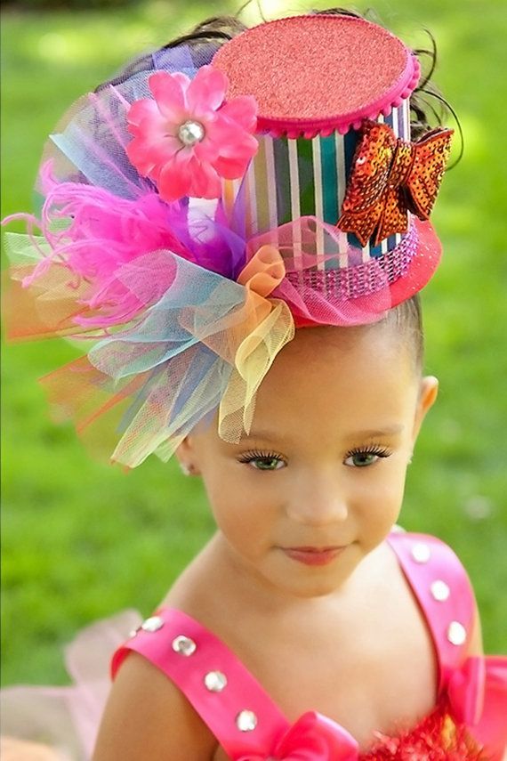I love this hat!!  Bubbles the Clown Mini Top by TheBerryNiceBoutique on Etsy,
