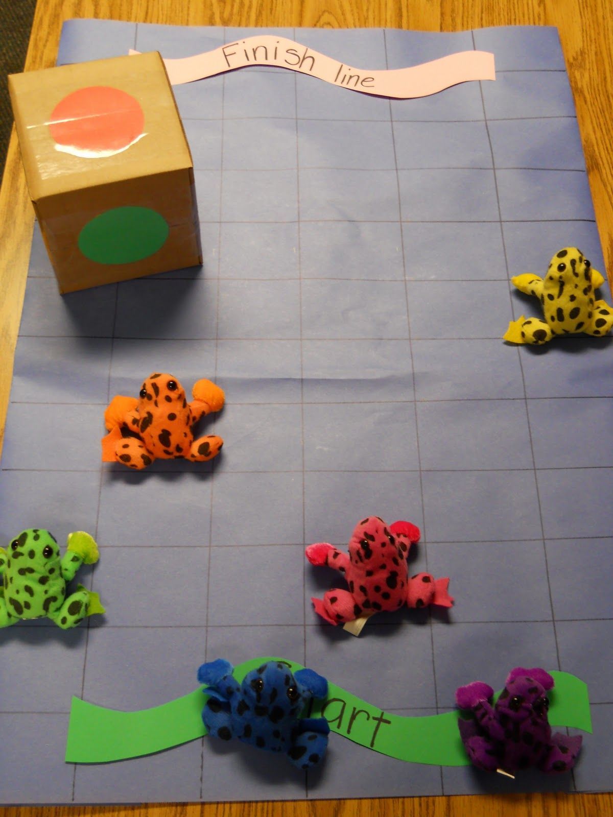 Learning and Teaching With Preschoolers: Jump Frog Jump Color Floor