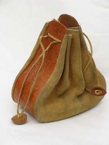 Medicine Bag could be done with a belt and scrap