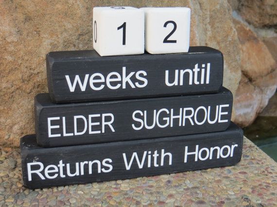 Missionary Gift Countdown Blocks Return by