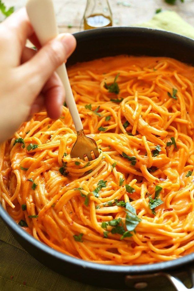 Roasted Red Pepper Pasta |