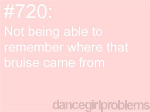 This doesnt just applied to dance I have this problem all the