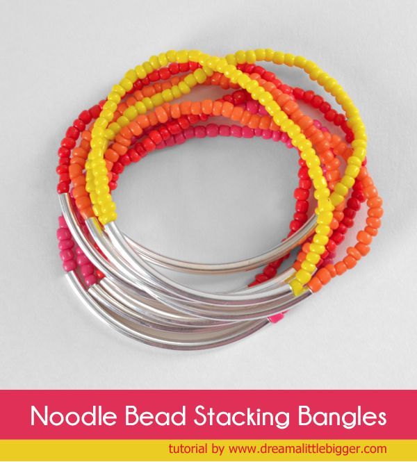 This noodle bead stacking b