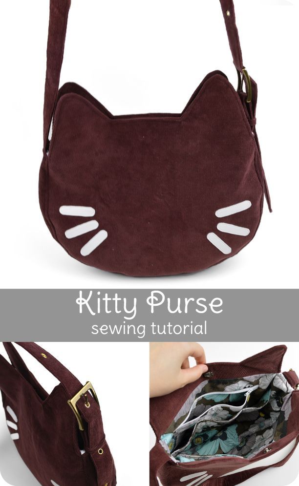 This project came about because I realized I needed a purse that was a little more suitable for professional occasions, so I thought I would try making up a cute pattern that was also a little