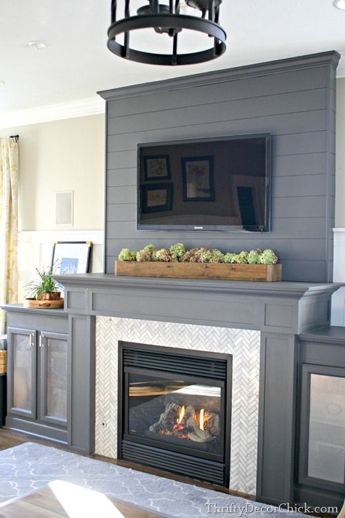 Tips for decorating a mantel with a TV above it. -   DECORATING A MANTEL WITH A TV ABOVE