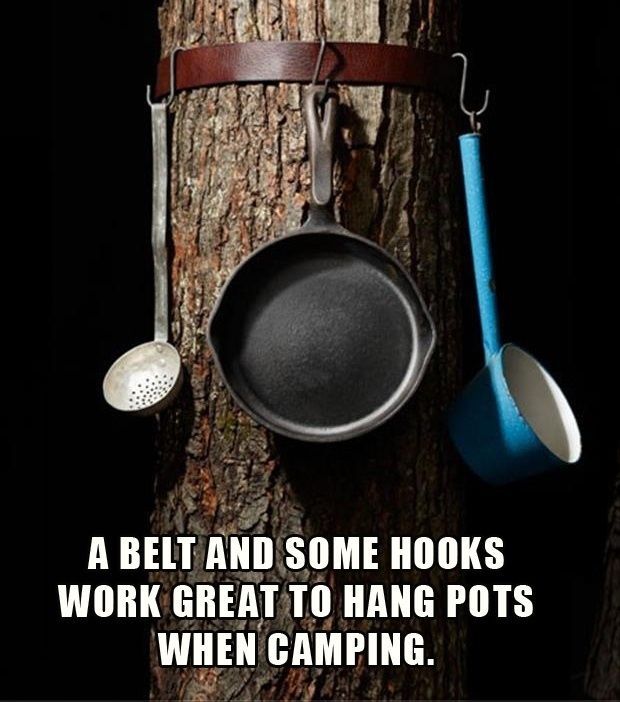 19 Ingeniously Mind-Blowing Camping/prepping Ideas  Really good ideas