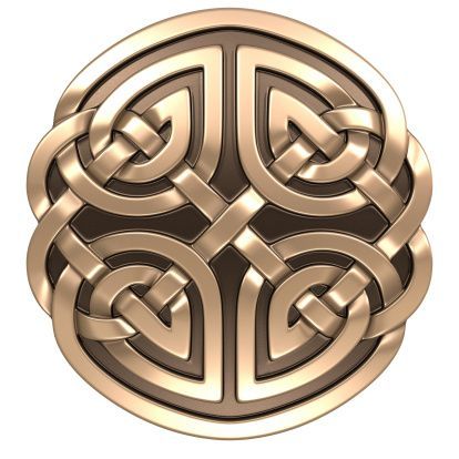 A Celtic shield signifies b