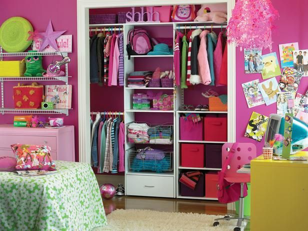 Adjustable shelving keeps clothes within reach as your young one begins choosing outfits and learning to clean