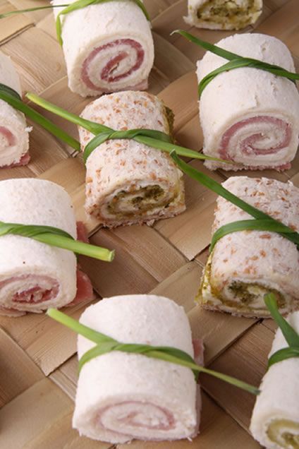 Canaps are served at nearly every fancy party, as the glorified sandwiches tend to be a popular favorite. Ham and cheese canaps are the most commonly served, as they are cheap, easy, and