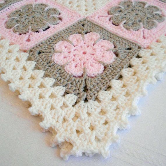Crochet Pattern – Easton Baby Afghan Blanket Babyghan – Throw Blanket or Lapghan Pattern – Instant Download PDF
