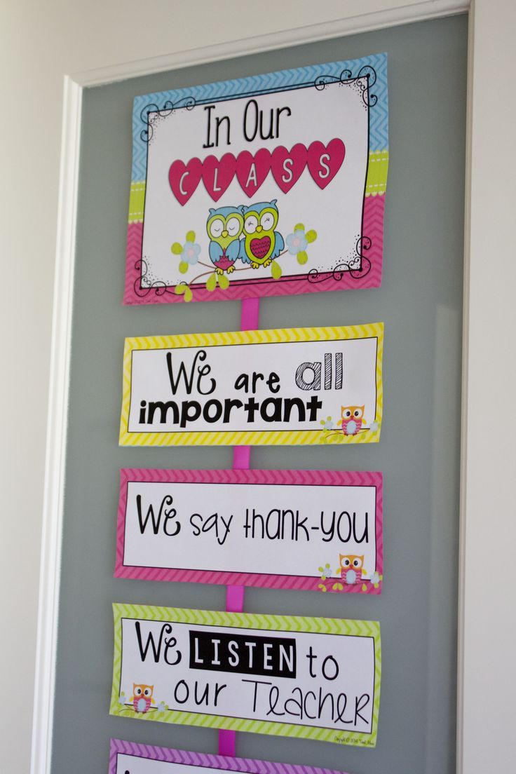 Display your classroom rules with this adorable Chevron and Owl themed poster set. This display was made with a positive spin, and a selection of rule cards have been created for your personal