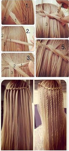 DIY braid hairstyle. Oh my