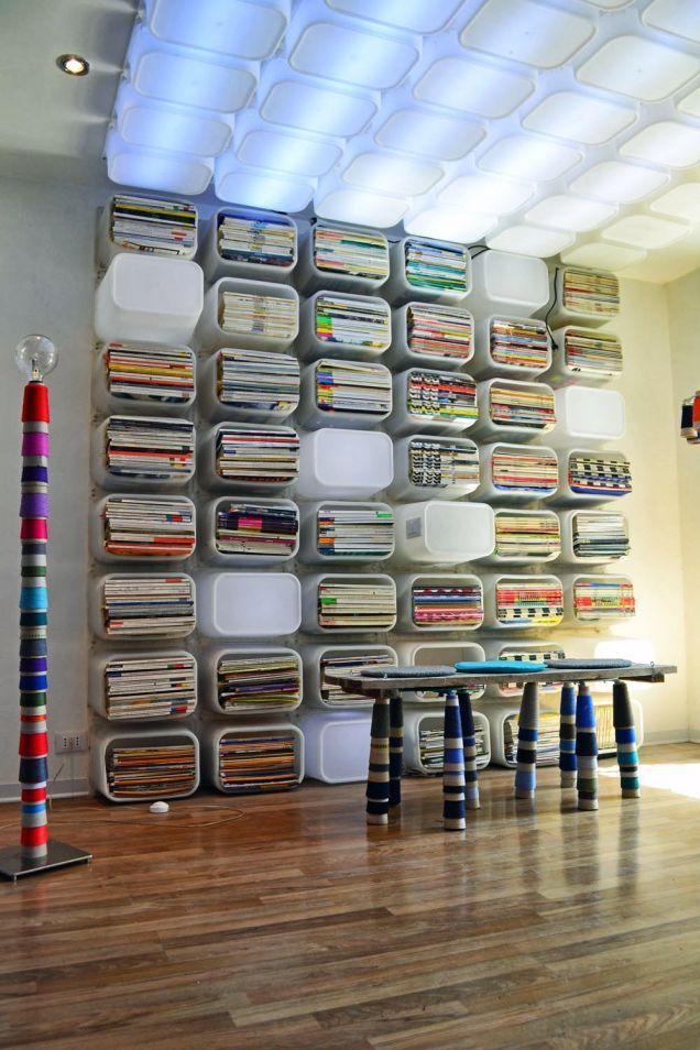 Ikea Hacks – A Bookshelf and Ceilingscape Made From Toy