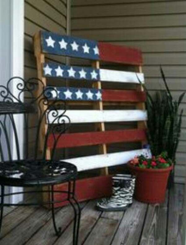 july 4th home decor | 45 Decorations Ideas Bringing The 4th of July Spirit Into Your