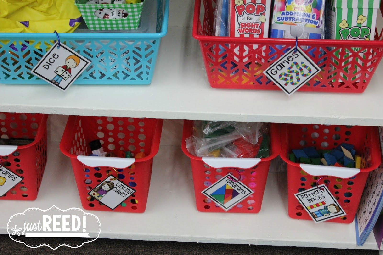 Great ideas for organizing classroom supplies