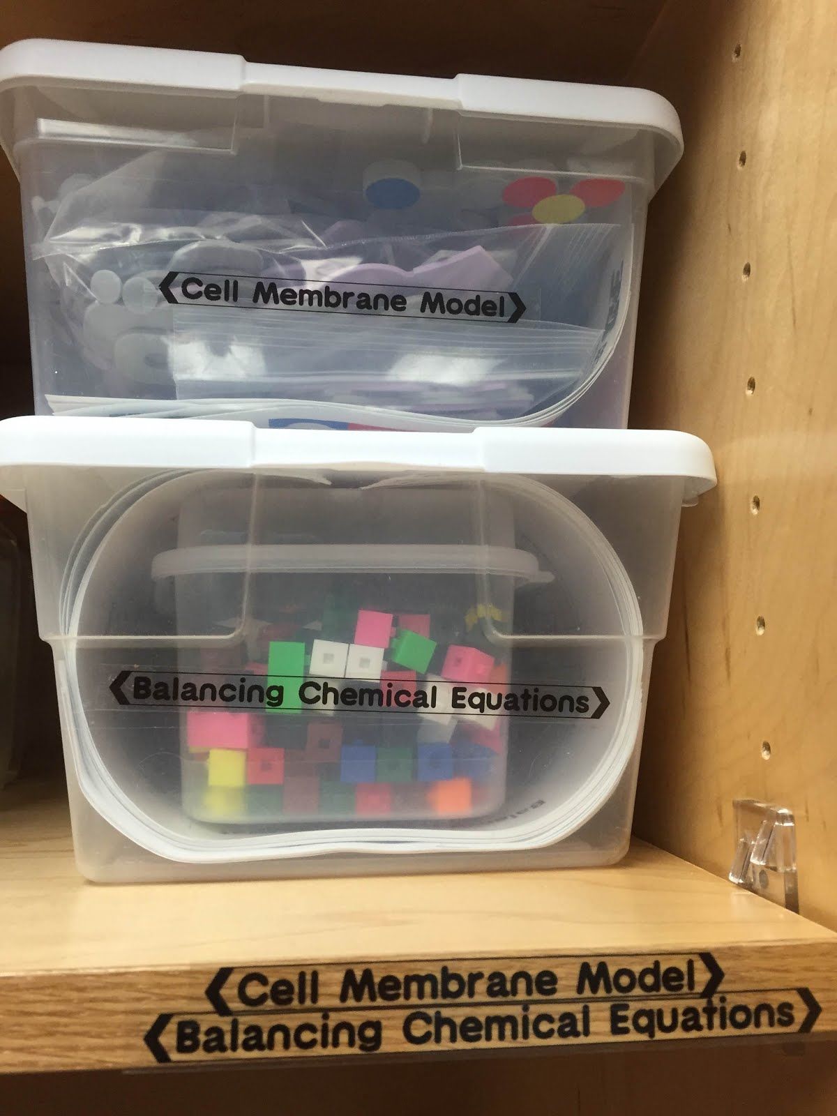 Get Organized with Classroom Supply Labels -   Great ideas for organizing classroom supplies