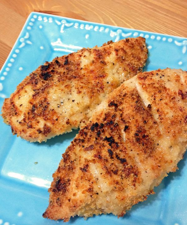 Quick & Easy Crunchy Parmesan Garlic Chicken – Hesitantly Healthy (I usually have all the