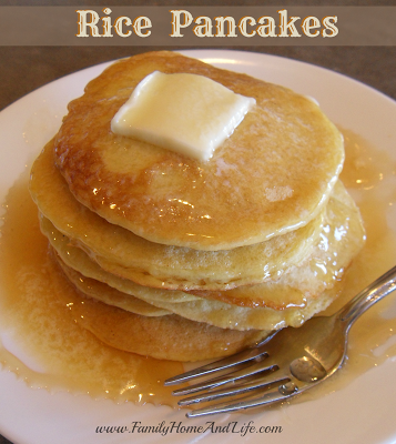 Rice Pancakes 4 eggs 2 cups