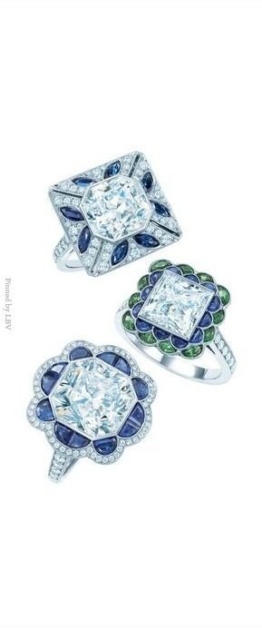 Tiffany & Co. | Item | Return to Tiffany? mini double heart tag pendant in silver with enamel finish. #jewellery Tiffany #Tiffany