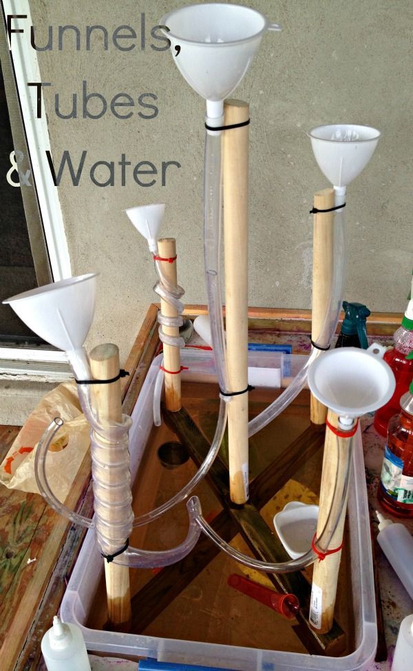 Top 10 Popular Posts of 2012 - There are lots of neat ideas on here like a DIY light table and sandy play dough, but I love the tubes of water idea for a water