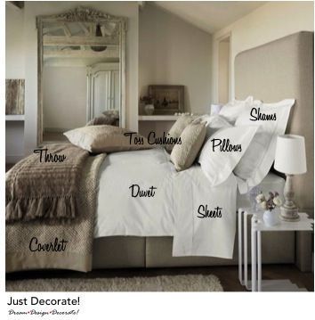 Want to sleep like your in a hotel every night? Learn the necessary bedding pieces!