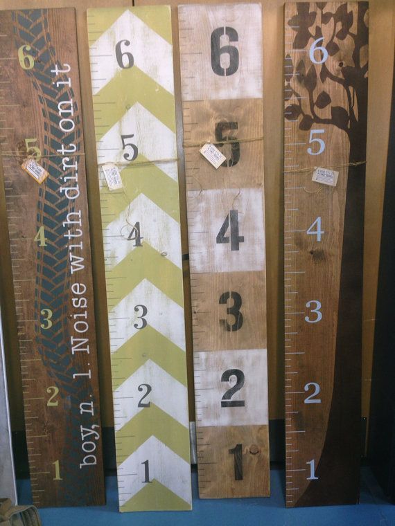 Wooden Growth Chart Growth Ruler by LittleMonkeyBiz on Etsy. I want the tree
