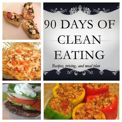 90 Day Clean Eating Meal Plans with Recipes and Pricing, I picked several of the recipes from the first month to try, they sound