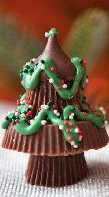 Click the Pic for Easy recipe Peanut Butter Christmas Trees
