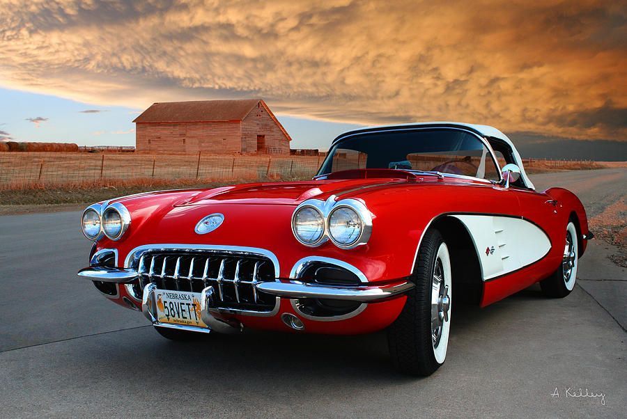 Corvette – 1958. This is mine too