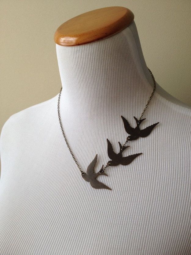 Divergent necklace ($32). | 35 Impossibly Clever Pieces Of Jewelry Inspired By Books