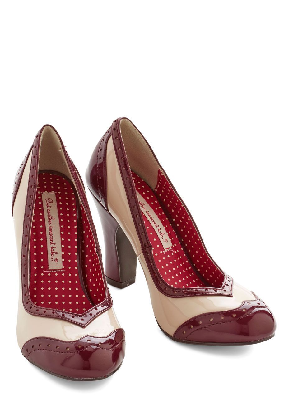 Editors Choice Heel in Wine. Selecting your favorite piece for this issue is not an easy decision – unlike the clear choice to don