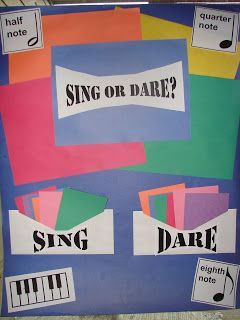 I am so playing this!!! It should be, “Sing, or Act” or  “Sing or Improvise” OR “Sing or Dance?” OMGG hours of enjoyment at