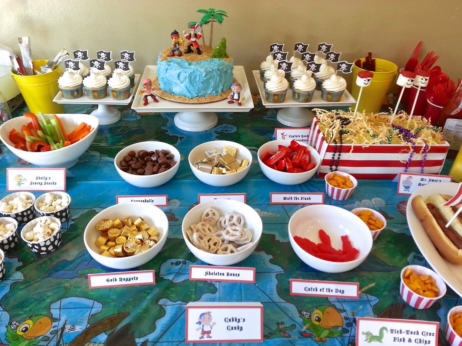 Much Kneaded: Jake and the Neverland Pirates Birthday Party