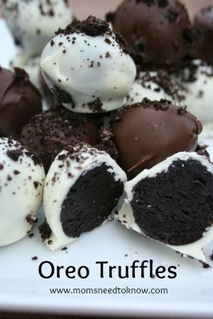 Oreo Truffles Recipe | Oreo Cake Ball Recipe! – Moms Need To Know ™. -OMG my Mom makes these for special occasions and they are