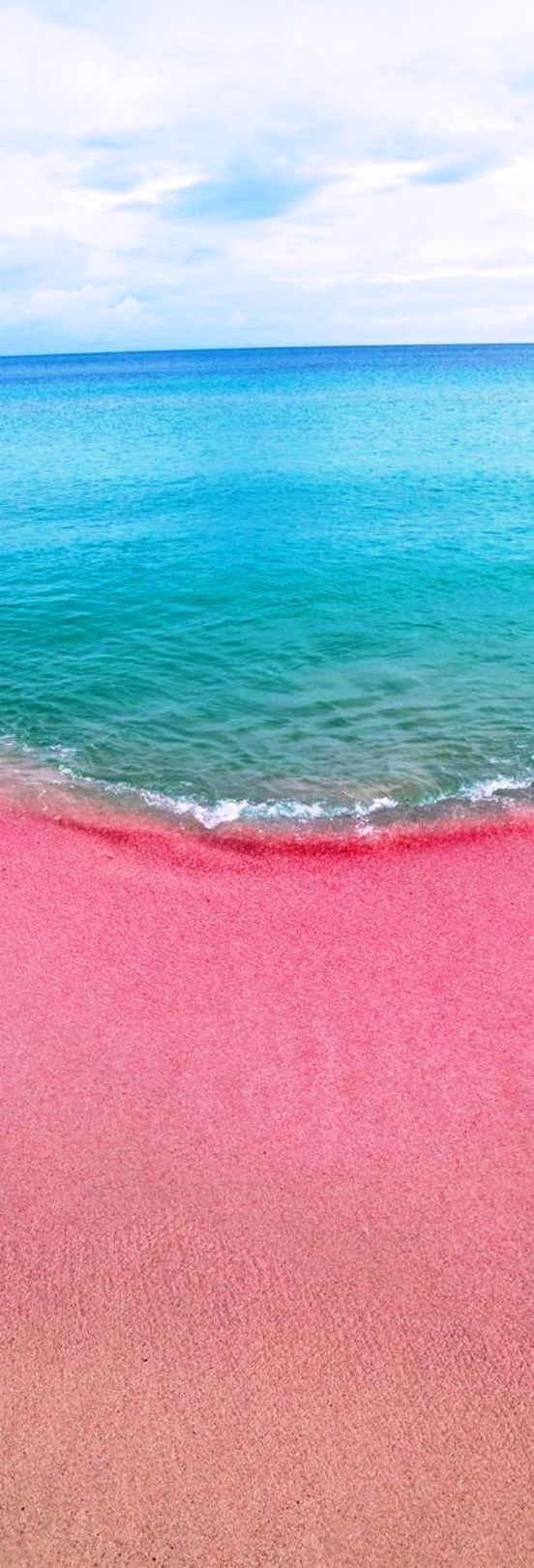 Pink Sand Beach, Bahamas. ITS A THING!! I have a pink sands air freshener in my car and people always make fun of it…Its real