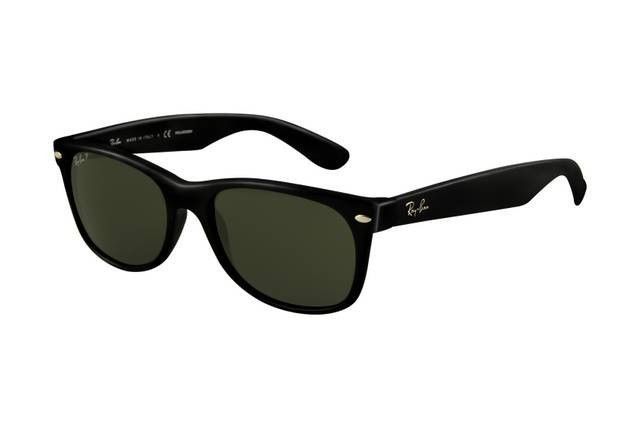 #Ray #Ban You Can See High Quality Of Ray Ban Wayfarer RB2132 Sunglasses Black Frame Crystal Green Polarized Lens ALD And Welcome