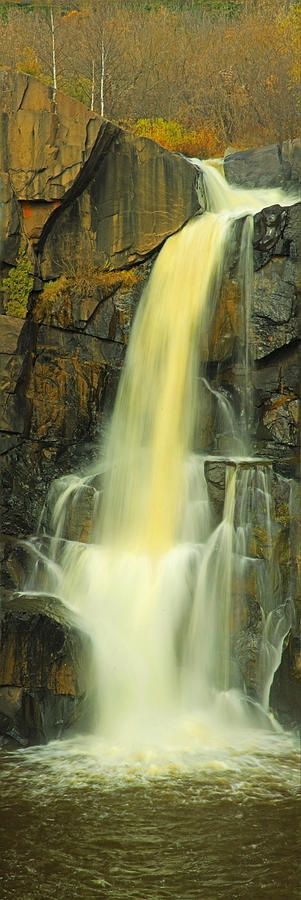 The high falls of the Pigeon River located on the border between Minnesota and Canada.  Visit Awesome Art & Model on Facebook