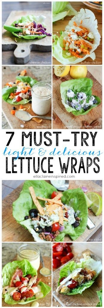 7 Must Try Lettuce Wraps by Ella Claire